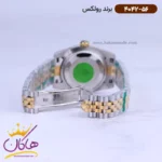 ساعت رولکس زنانه فلزی دیت جاست نقره ای طلایی 4042/56 - Image 2