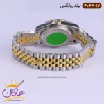 ساعت ست رولکس فلزی دیت جاست صفحه نقره ای - Image 6