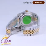 ساعت رولکس مردانه فلزی دیت جاست نقره ای طلایی 4043/28 - Image 2