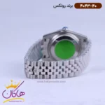 ساعت رولکس مردانه فلزی دیت جاست نقره ای 4043/40 - Image 3