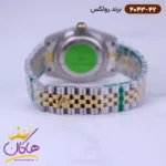 ساعت رولکس مردانه فلزی دیت جاست نقره ای طلایی 4043/42 - Image 3