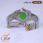 ساعت رولکس مردانه فلزی دیت جاست نقره ای طلایی 4043/42 - Image 2