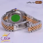 ساعت رولکس مردانه فلزی دیت جاست نقره ای 4043/8 - Image 3