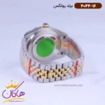 ساعت رولکس مردانه فلزی نقره ای طلایی دیجاست 4044/16 - Image 2