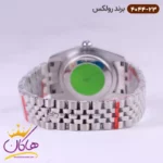 ساعت رولکس مردانه فلزی صفحه آبی 4044/23 - Image 4