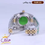 ساعت رولکس مردانه فلزی نقره ای طلایی دیجاست 4044/28 - Image 3