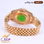 ساعت رولکس مردانه فلزی دیت جاست رزگلد 4044/8 - Image 5