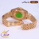 ساعت رولکس مردانه فلزی دیت جاست رزگلد 4044/8 - Image 3