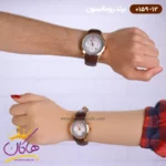 ساعت رومانسون بند چرمی ست 0159 - Image 2