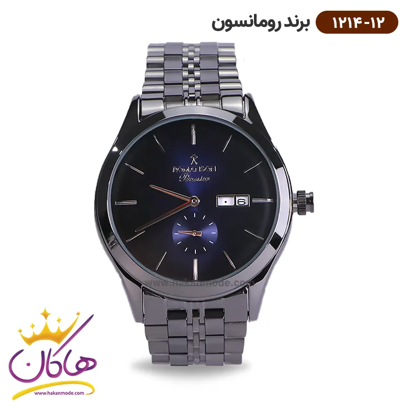 romanson-watch-code-1214.12-1.webp ساعت رومانسون مردانه فلزی 1214/12 - Image 1