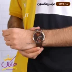 ساعت رومانسون مردانه بند چرمی 1217/10 - Image 4