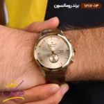 ساعت رومانسون مردانه بند چرمی 1217/13 - Image 2