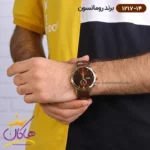 ساعت رومانسون مردانه بند چرمی 1217/14 - Image 4