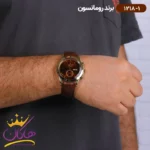 ساعت رومانسون مردانه بند چرمی 1218/1 - Image 4