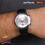 ساعت رومانسون مردانه بند چرمی 1218/10 - Image 2