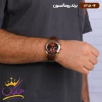 ساعت رومانسون مردانه بند چرمی 1218/4 - Image 4