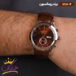ساعت رومانسون مردانه بند چرمی 1218/4 - Image 2