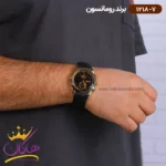 ساعت رومانسون مردانه بند چرمی 1218/7 - Image 2