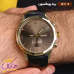 ساعت رومانسون مردانه بند چرمی 1221/4 - Image 2