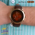 ساعت رومانسون مردانه بند چرمی G0159/15 - Image 2