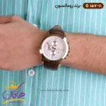 ساعت رومانسون مردانه بند چرمی G0157/11 - Image 2