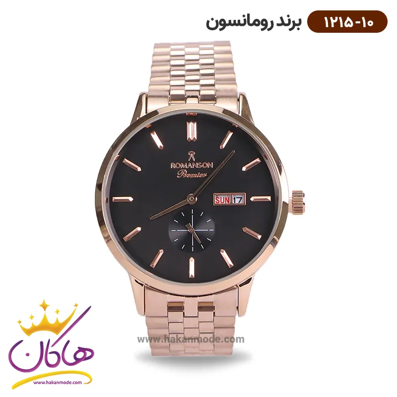 romanson-wqatch-code-1215.10-1.webp ساعت رومانسون مردانه فلزی 1215/10 - Image 1