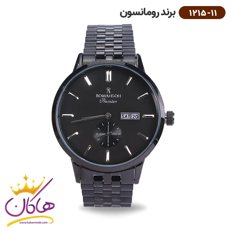 romanson-wqatch-code-1215.11-1.webp ساعت رومانسون مردانه فلزی 1215/11 - Image 1