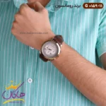 ساعت رومانسون بند چرمی ست 0159 - Image 10
