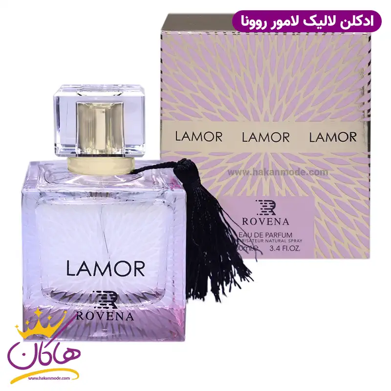 rovena-100ml-lalique-lamour1.webp ادکلن لامور روونا زنانه ۱۰۰ میل | ROVENA LAMOR - Image 1
