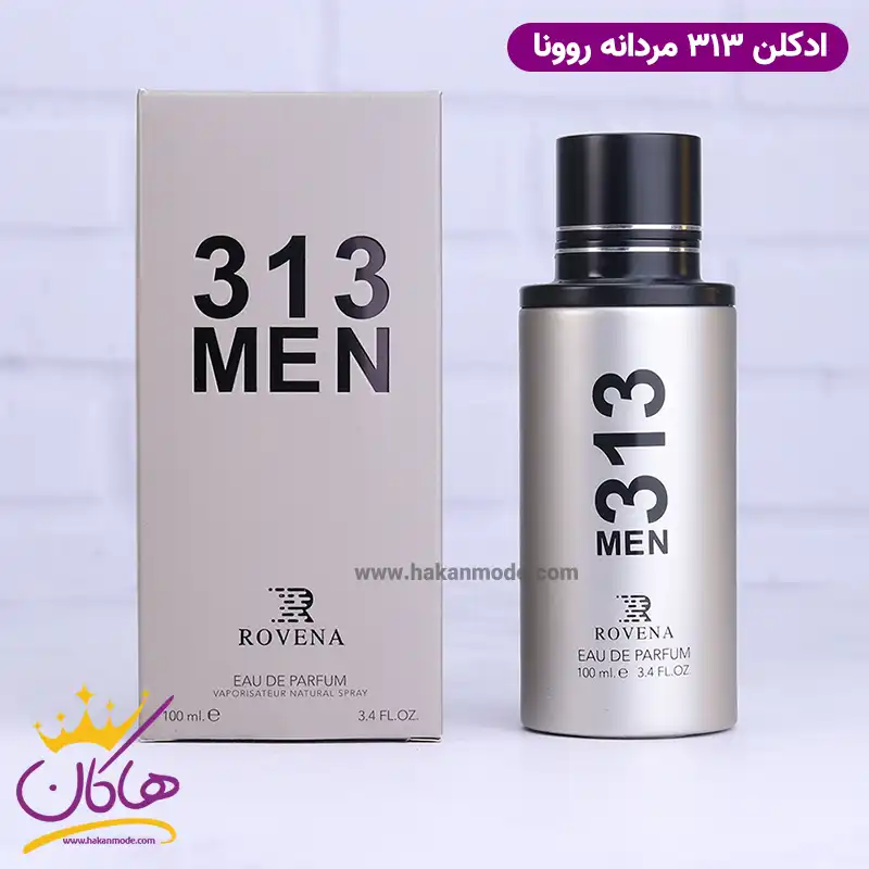 rovena-313-men1.webp ادکلن روونا مردانه کارولینا هررا ۲۱۲ نقره ای - Image 1