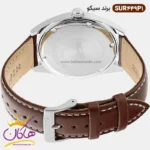 ساعت سیکو مردانه بند چرمی صفحه سبز SUR449P1 - Image 3
