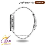 ساعت سرجیو تاچینی مردانه فلزی نقره ای صفحه مشکی کد 10349/3 - Image 2