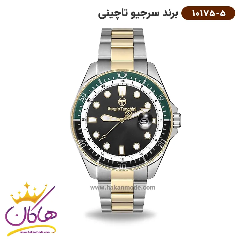 sergio-tecchini-watch-code-10175.5.webp ساعت مچی سرجیو تاچینی مردانه استیل کد 10175/5 - Image 1