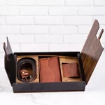ست 3 تیکه کیف ابرو بادی کتی و کارتی و کمربند - Image 2