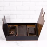 ست 3 تیکه کیف ابرو بادی کتی و کارتی و کمربند - Image 4