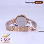 ساعت سولیدا زنانه رزگلد صفحه سورمه ای 5114/5 - Image 3