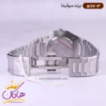 ساعت سولیدا مردانه فلزی نقره ای صفحه طوسی 5117/3 - Image 2