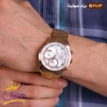 ساعت مچی ست زنانه و مردانه سولیدا رزگلد کد 2113 - Image 2