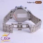 ساعت مچی ست زنانه و مردانه نقره ای کد 3112 - Image 11