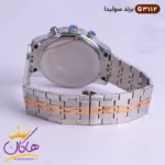ساعت مچی ست زنانه و مردانه سولیدا نقره ای رزگلد کد 3112 - Image 10