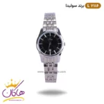 ساعت ست بند فلزی زنانه و مردانه سولیدا نقره ای کد 2116 - Image 11