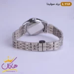 ساعت ست بند فلزی زنانه و مردانه سولیدا نقره ای کد 2116 - Image 10