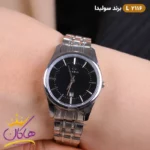 ساعت ست بند فلزی زنانه و مردانه سولیدا نقره ای کد 2116 - Image 7
