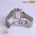 ساعت مچی ست زنانه و مردانه نقره ای کد 3112 - Image 4