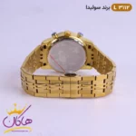 ساعت ست بند فلزی سولیدا طلایی کد 3112 - Image 11