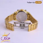 ساعت ست بند فلزی سولیدا طلایی کد 3112 - Image 10