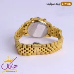 ساعت مچی ست زنانه مردانه سولیدا طلایی کد 3115 - Image 10