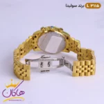 ساعت مچی ست زنانه مردانه سولیدا طلایی کد 3115 - Image 9