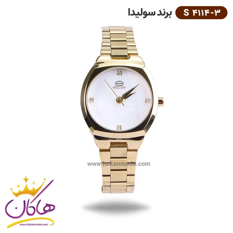 solida-watch-code-S-4114.3-1.webp ساعت سولیدا زنانه فلزی S4114/3 - Image 1