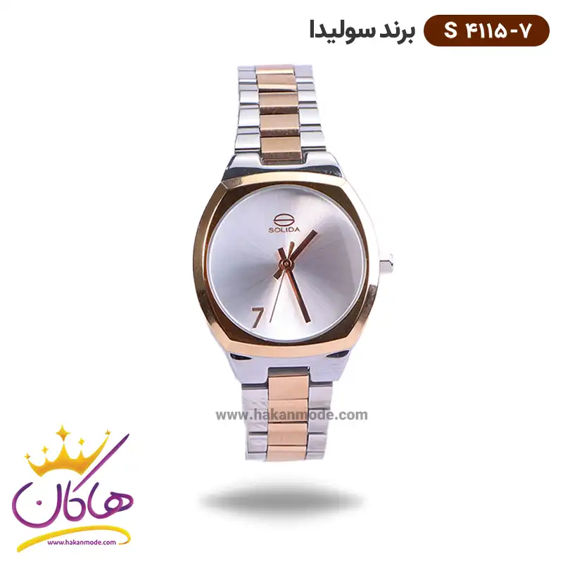 solida-watch-code-s4115.71-1.webp ساعت سولیدا زنانه بند استیل S4115/7 - Image 1